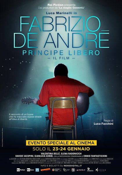 Постер фильма Fabrizio De André: Principe libero