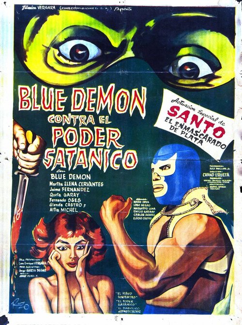 Blue Demon vs. el poder satánico скачать