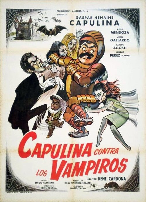 Постер фильма Capulina contra los vampiros