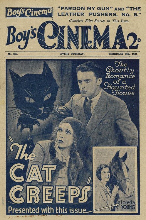 Постер фильма The Cat Creeps