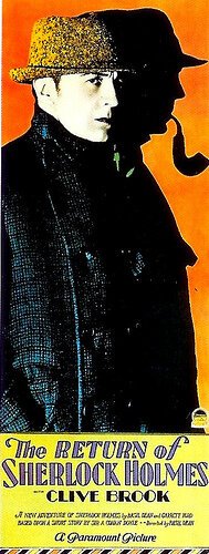 Постер фильма Возвращение Шерлока Холмса