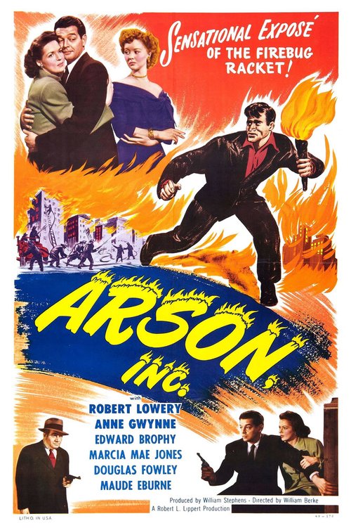 Постер фильма Arson, Inc.