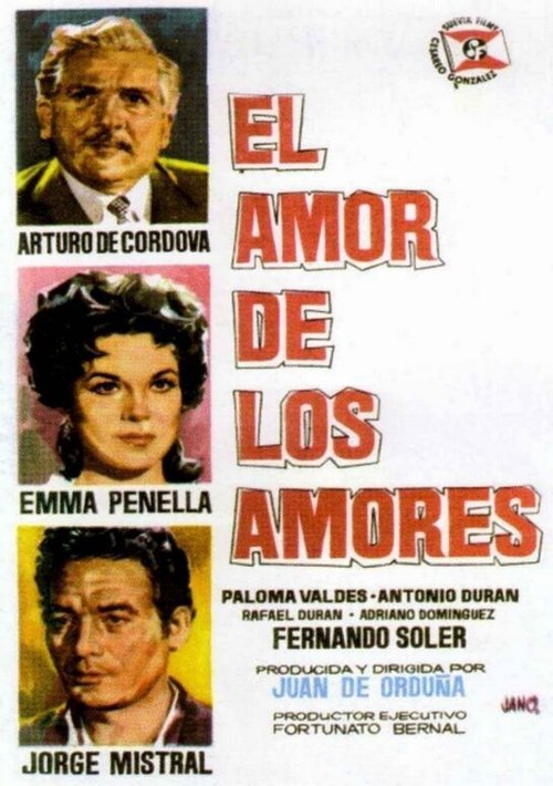 Постер фильма El amor de los amores