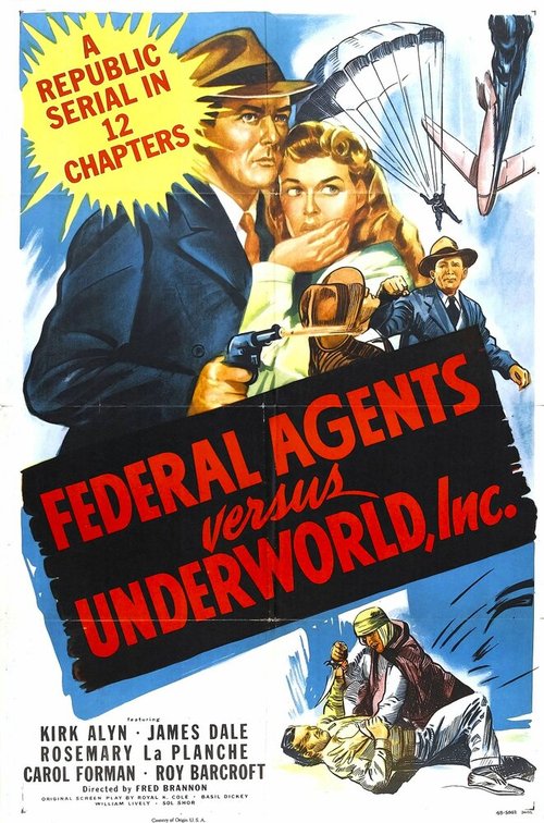 Постер фильма Federal Agents vs. Underworld, Inc.