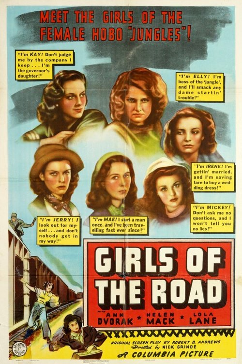 Постер фильма Girls of the Road