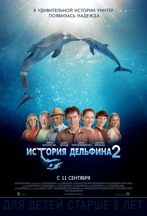 Постер фильма История дельфина 2