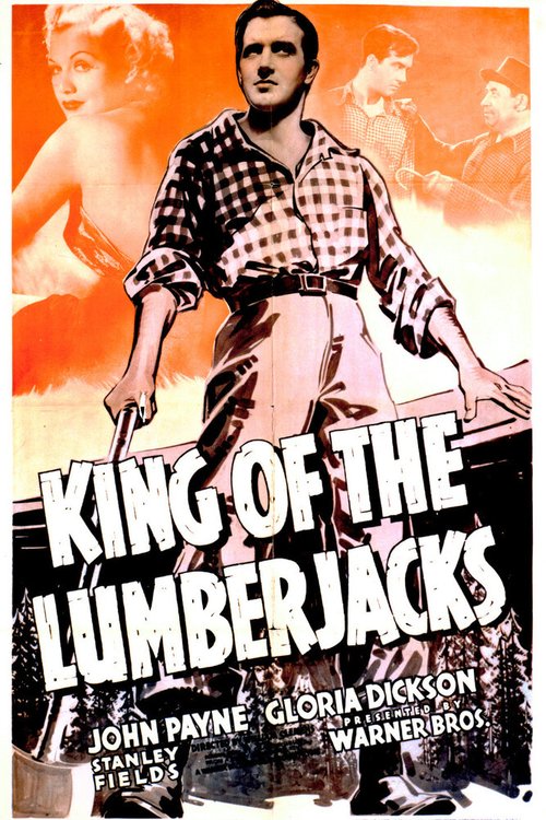 Постер фильма King of the Lumberjacks