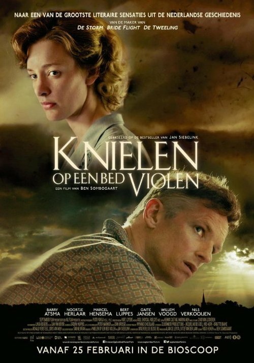 Knielen op een bed violen скачать