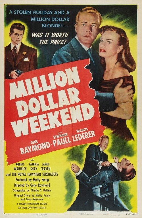 Постер фильма Million Dollar Weekend