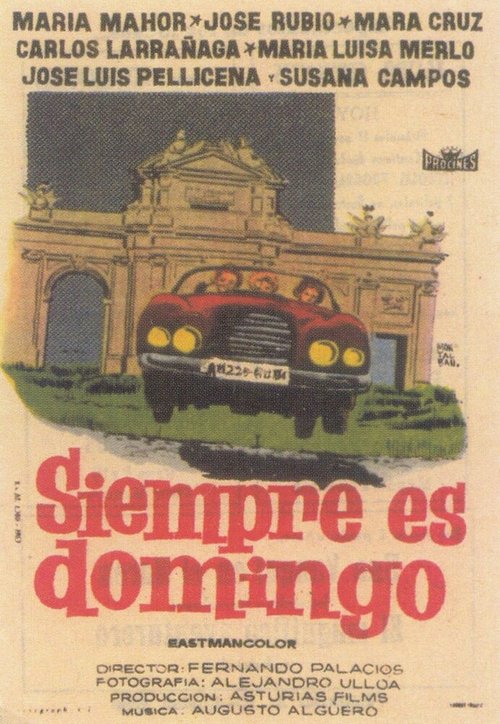 Постер фильма Siempre es domingo