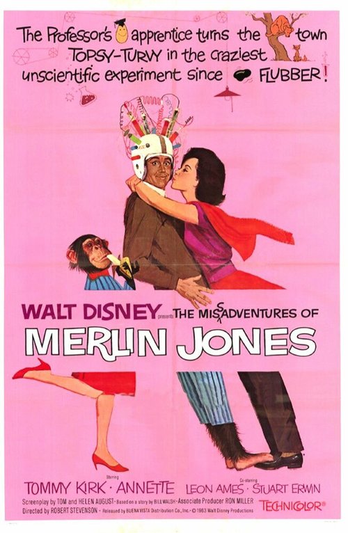 Постер фильма The Misadventures of Merlin Jones