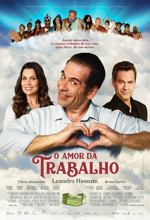 Постер фильма O Amor Dá Trabalho