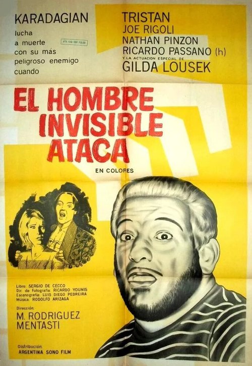 Постер фильма El hombre invisible ataca