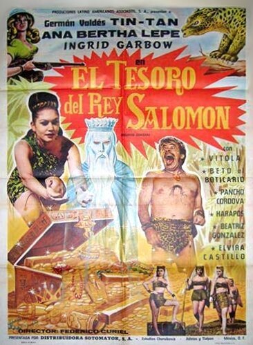 Постер фильма El tesoro del rey Salomón