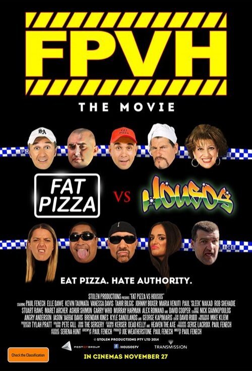 Постер фильма Fat Pizza vs. Housos