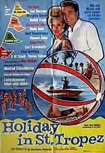 Постер фильма Holiday in St. Tropez