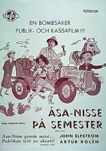 Постер фильма Åsa-Nisse på semester