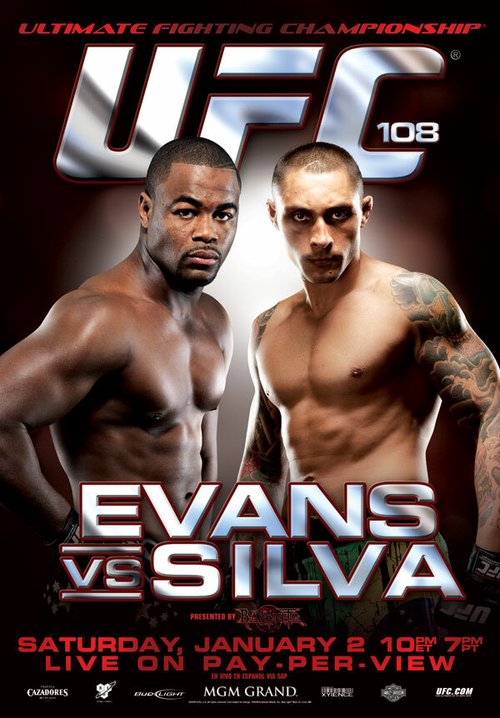 UFC 108: Evans vs. Silva скачать