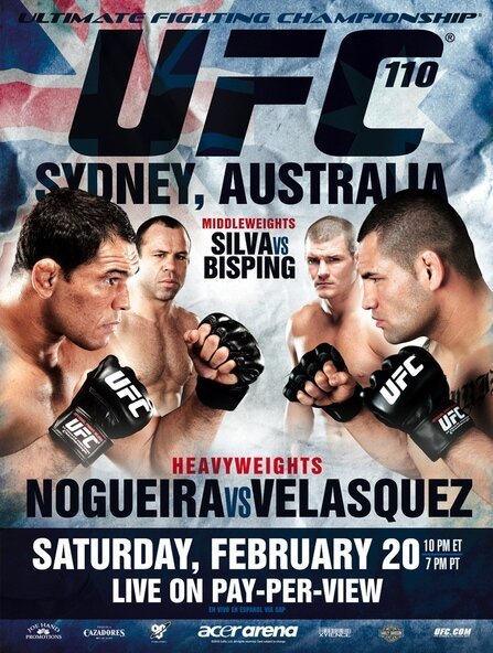 Постер фильма UFC 110: Nogueira vs. Velasquez