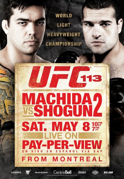 UFC 113: Machida vs. Shogun 2 скачать