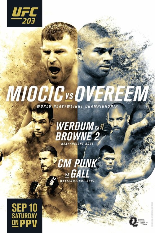 UFC 203: Miocic vs. Overeem скачать